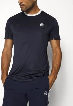 Sergio Tacchini DELETIONLIST TENNIS YOUNGLINE PRO - Print T-shirt - Night Sky/blanc De Blanc -Sergio Tacchini Sales 68f27a8468a4430db621a15a9affd2e7