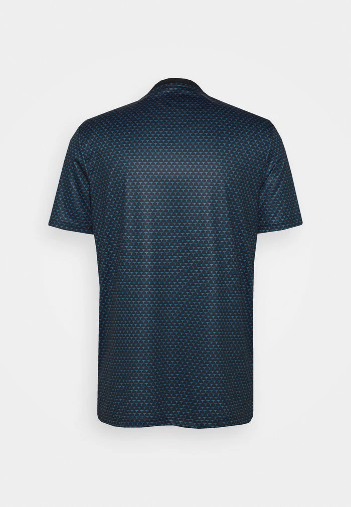 Sergio Tacchini COURT V-NECK TEE - Print T-shirt - Blue 2 Sergio Tacchini COURT V-NECK TEE - Print T-shirt - Blue - Image 2