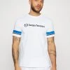 Sergio Tacchini ABELIA - Print T-shirt - Blanc/blue -Sergio Tacchini Sales 720b91f5a7fe4e4f90e736054b908a14
