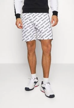 Sergio Tacchini RIPETIZIONE SHORTS - Sports Shorts - White/black