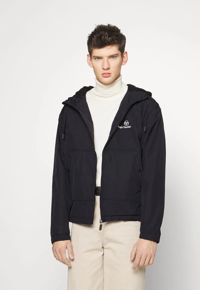 Sergio Tacchini WALLACE JACKET - Windbreaker - Black 3 Sergio Tacchini WALLACE JACKET - Windbreaker - Black - Image 3
