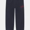 Sergio Tacchini CARSON JR PANT UNISEX - Tracksuit Bottoms - Night Sky/tango Red -Sergio Tacchini Sales 74eaa56c58fe412dac2b1b28e74e0b8d