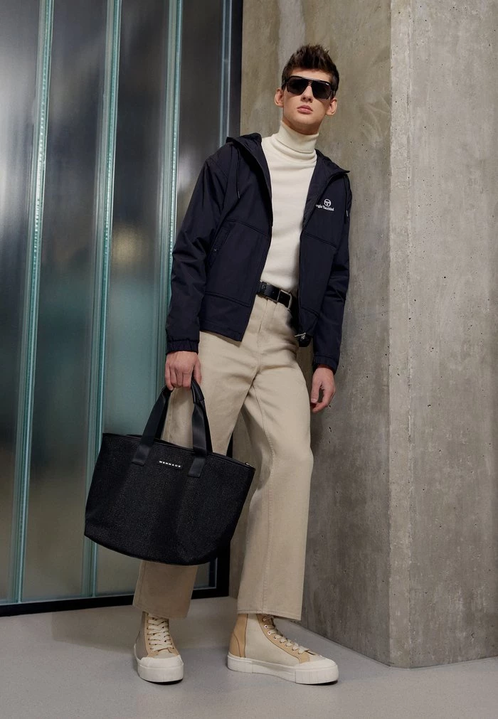 Sergio Tacchini WALLACE JACKET - Windbreaker - Black 1 Sergio Tacchini WALLACE JACKET - Windbreaker - Black