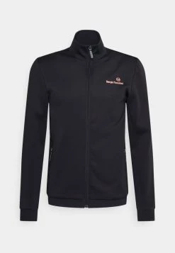 Sergio Tacchini DIJON TRACKTOP - Training Jacket - Black/flash Orange