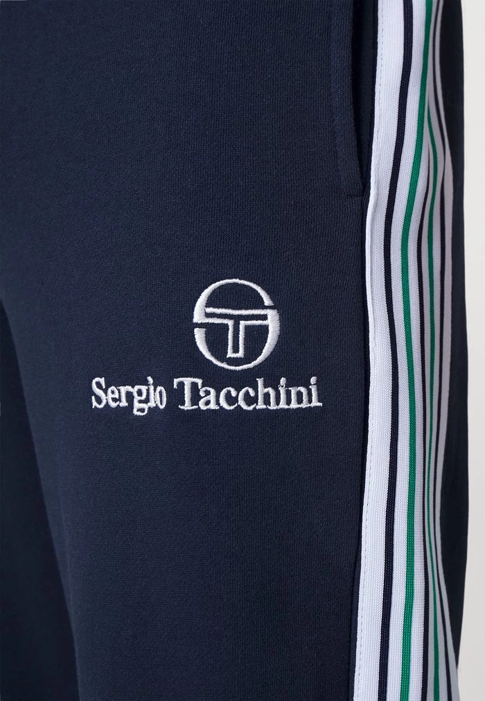 Sergio Tacchini BENNY JOGGER - Tracksuit Bottoms - Navy/white/green 8 Sergio Tacchini BENNY JOGGER - Tracksuit Bottoms - Navy/white/green - Image 8