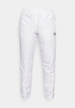Sergio Tacchini RIPETIZIONE PANTS - Tracksuit Bottoms - White/black -Sergio Tacchini Sales 77918ec3d8bc4661a53b71e13b5af846