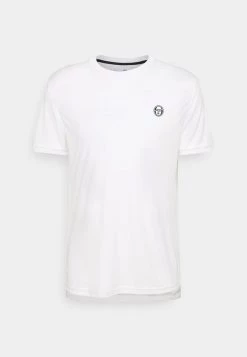 Sergio Tacchini MAN - Print T-shirt - Blanc De Blanc/night Sky