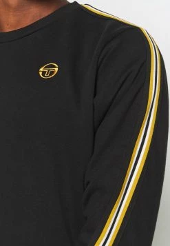 Sergio Tacchini NOSTEL - Sweatshirt - Black/gold -Sergio Tacchini Sales 7ecc42ecad30498e8419fa3095b1363c