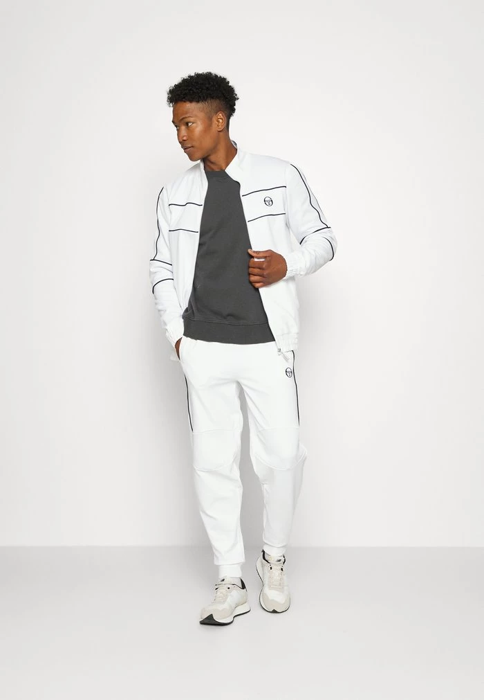 Sergio Tacchini SALVI TRACKPANT - Tracksuit Bottoms - White/night Sky 2 Sergio Tacchini SALVI TRACKPANT - Tracksuit Bottoms - White/night Sky - Image 2