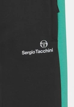 Sergio Tacchini NAVLIC JR PANT UNISEX - Tracksuit Bottoms - Anthracite/biscay Green -Sergio Tacchini Sales 81be61c780d74ad2850f6dd101f534af