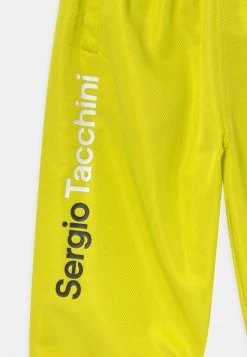 Sergio Tacchini NERSON BABY PANT UNISEX - Trousers - Acid Lime/anthracite -Sergio Tacchini Sales 82fdc96527bd41e99b4c0ece2f38831f