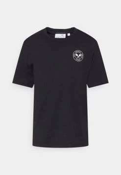 Sergio Tacchini LINEA SPORT TEE - Print T-shirt - Black