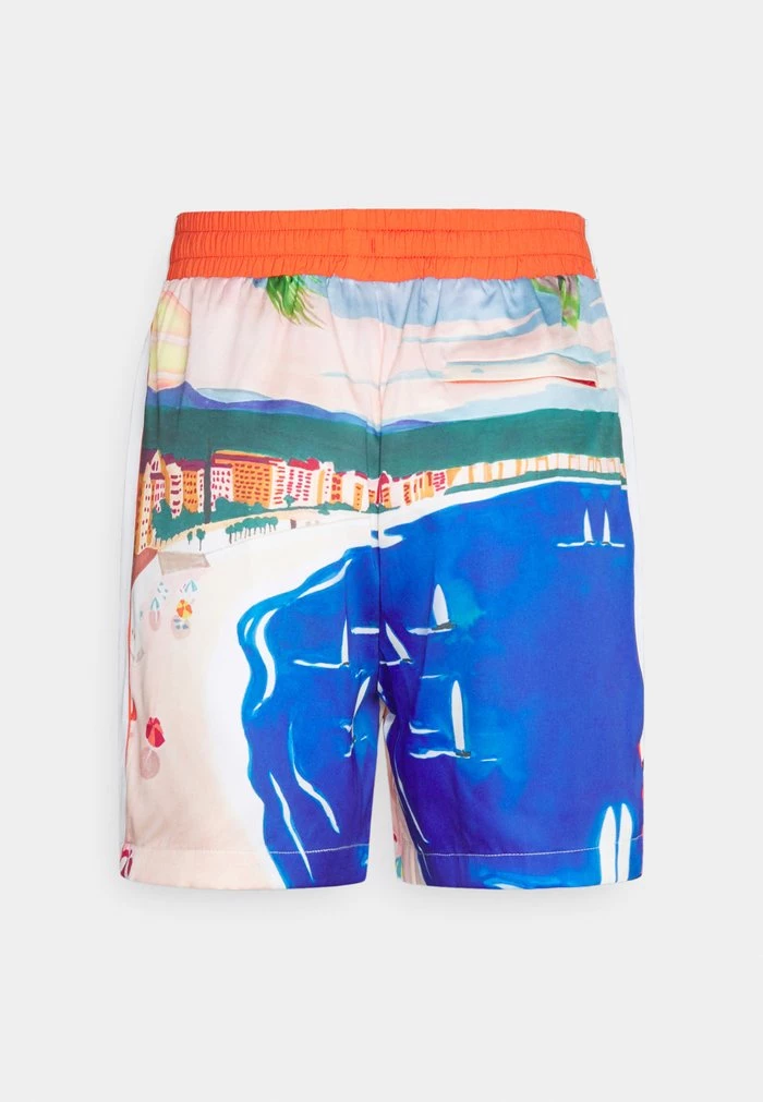 Sergio Tacchini CIUDAD - Shorts - Cherry Tomato Multi 2 Sergio Tacchini CIUDAD - Shorts - Cherry Tomato Multi - Image 2