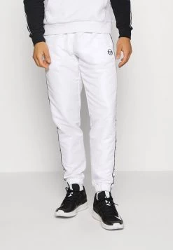 Sergio Tacchini RIPETIZIONE PANTS - Tracksuit Bottoms - White/black