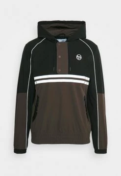 Sergio Tacchini NETEM TRACK JACKET - Training Jacket - Black/olive -Sergio Tacchini Sales 852058815f4e40748a96e7915d0d9627