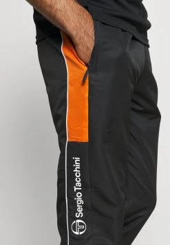 Sergio Tacchini ABITA TRACK PANTS - Tracksuit Bottoms - Black/orange -Sergio Tacchini Sales 89def3cc86c14722a21c827a15d9c048