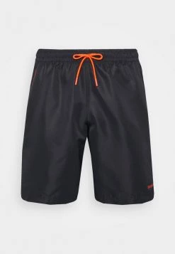 Sergio Tacchini ROB - Sports Shorts - Black/flash Orange