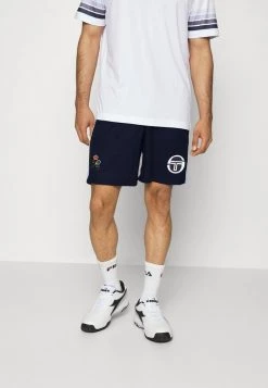 Sergio Tacchini MC STAFF SHORT - Sports Shorts - Navy/white/blue