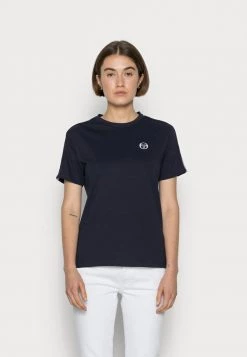 Sergio Tacchini NORSA - Print T-shirt - Dark Blue