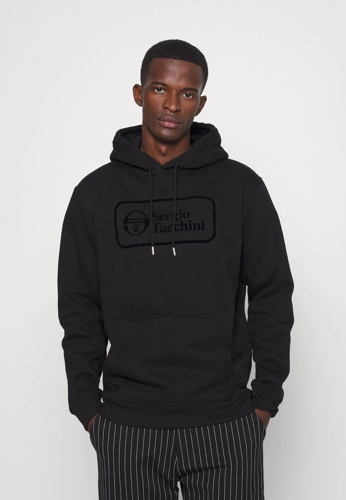 Sergio Tacchini TOMASSO HOODIE - Sweatshirt - Black 1 Sergio Tacchini TOMASSO HOODIE - Sweatshirt - Black