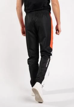 Sergio Tacchini EQUILATERO PANTS - Tracksuit Bottoms - Black Flash Orange -Sergio Tacchini Sales 95e60a7d77b64b7f84e1cca560681d1b