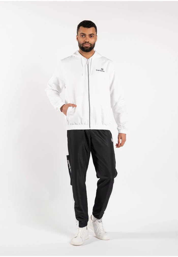 Sergio Tacchini CARSON - Training Jacket - White Black 2 Sergio Tacchini CARSON - Training Jacket - White Black - Image 2