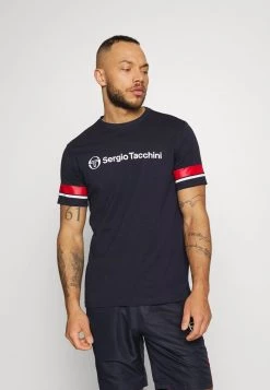 Sergio Tacchini ABELIA - Print T-shirt - Blue/red
