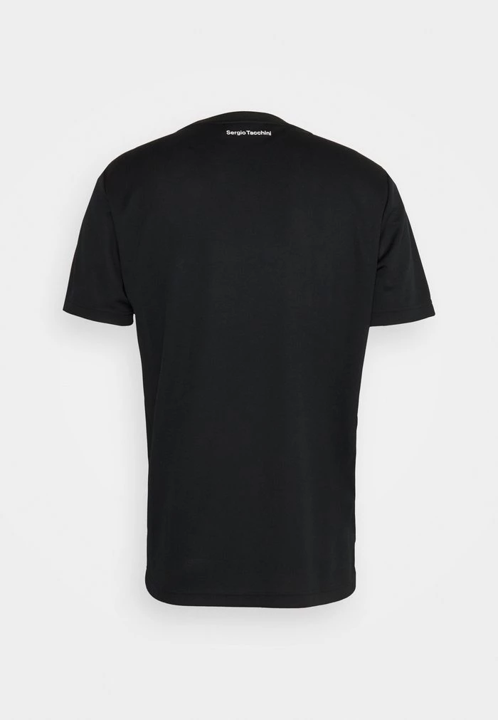 Sergio Tacchini EQUILATERO - Print T-shirt - Black/lapis Blue 2 Sergio Tacchini EQUILATERO - Print T-shirt - Black/lapis Blue - Image 2
