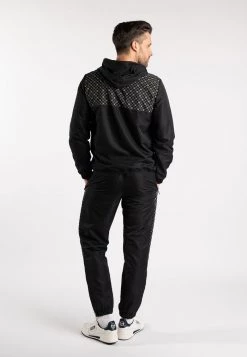 Sergio Tacchini SET - Tracksuit - Black White