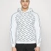 Sergio Tacchini RIPETIZIONE HOODIE - Hoodie - White/black -Sergio Tacchini Sales 9c4e4c644a5342d5aab6c81e3ba9f355