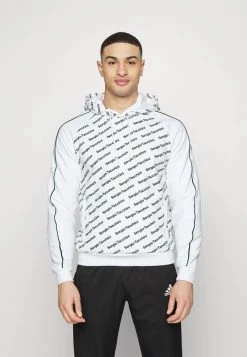 Sergio Tacchini RIPETIZIONE HOODIE - Hoodie - White/black