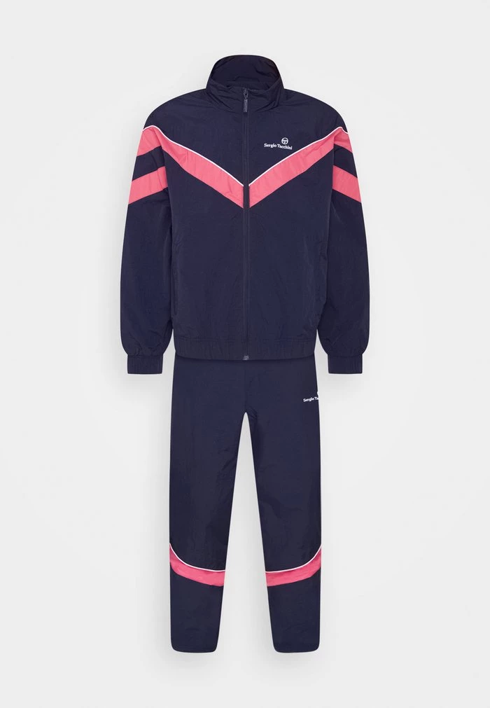 Sergio Tacchini NOVARA TRACKSUIT - Tracksuit - Maritime Blue/fuchsia Rose 6 Sergio Tacchini NOVARA TRACKSUIT - Tracksuit - Maritime Blue/fuchsia Rose - Image 6
