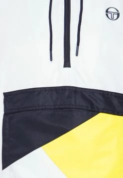 Sergio Tacchini EQUILATERO TRACK JACKET - Training Jacket - White/blazing Yellow -Sergio Tacchini Sales a0bc99b224e44d70b263586fe9cc66ba