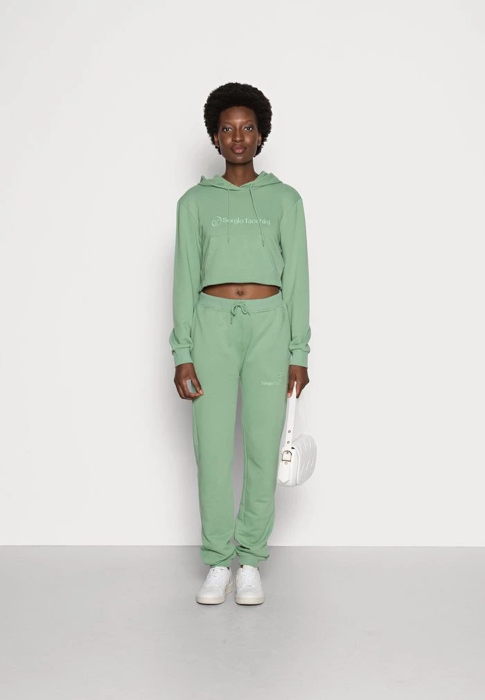 Sergio Tacchini ALINA CROPPED HOODIE - Sweatshirt - Basil 2 Sergio Tacchini ALINA CROPPED HOODIE - Sweatshirt - Basil - Image 2