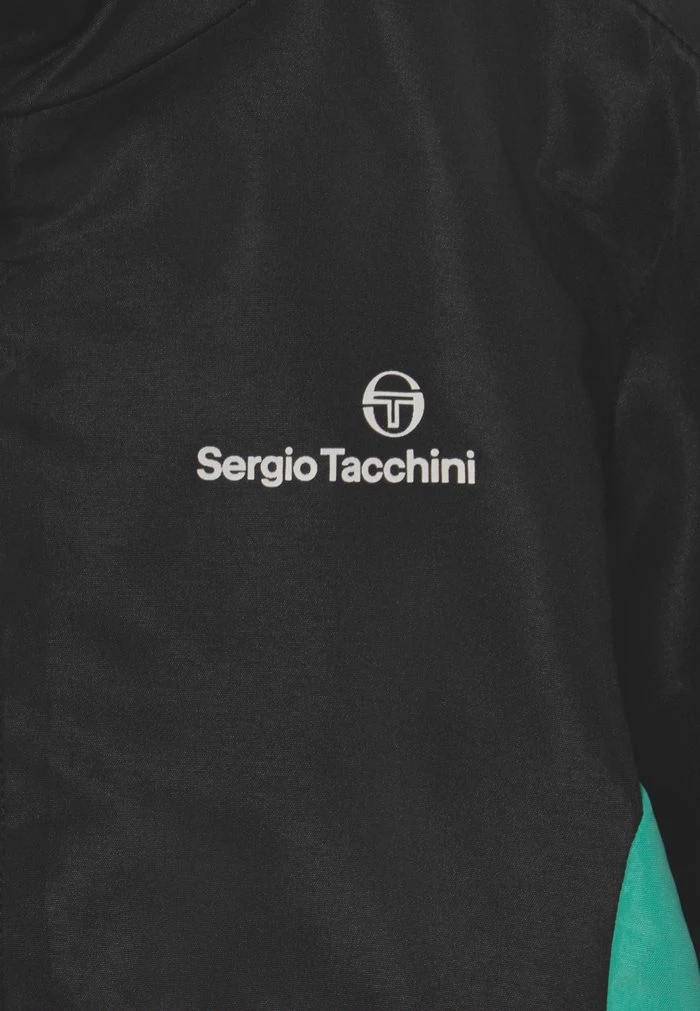 Sergio Tacchini NUXUNBABY TRACKSUIT SET UNISEX - Tracksuit - Anthracite/biscay Green 4 Sergio Tacchini NUXUNBABY TRACKSUIT SET UNISEX - Tracksuit - Anthracite/biscay Green - Image 4