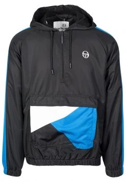 Sergio Tacchini EQUILATERO TRACK JACKET - Training Jacket - Black Lapis Blue -Sergio Tacchini Sales ad1e8a35886040ab8b5865ff1828fd7e