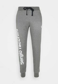 Sergio Tacchini NIZARD PANT - Tracksuit Bottoms - Dark Grey/white -Sergio Tacchini Sales ad5c0ee02bd34305ba963668b2928fdd