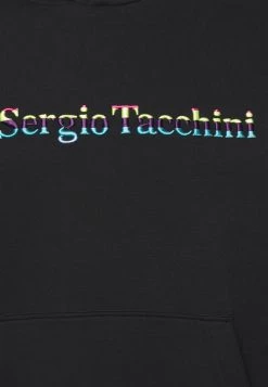 Sergio Tacchini ALTOMONTE HOODIE - Sweatshirt - Black -Sergio Tacchini Sales adb9780021ae4ffd937e7bc33e2672de