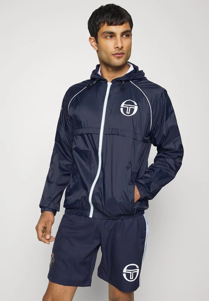 Sergio Tacchini MC STAFF JACKET - Training Jacket - Navy/white 1 Sergio Tacchini MC STAFF JACKET - Training Jacket - Navy/white