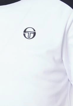 Sergio Tacchini FASCIA - Print T-shirt - White/black -Sergio Tacchini Sales aeff2efd41d543419c57201693354fd8