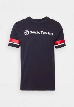 Sergio Tacchini ABELIA - Print T-shirt - Blue/red -Sergio Tacchini Sales b3fcbde960324c42addf440b210e7de7