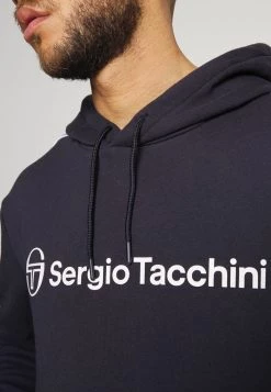 Sergio Tacchini ALOE - Hoodie - Navy/tango Red -Sergio Tacchini Sales beba42d607704f50a5901f55a63e4f15