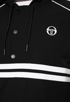 Sergio Tacchini NETEM TRACK JACKET - Training Jacket - Black/white -Sergio Tacchini Sales bf3b22d883c045b5870be3452c71b259