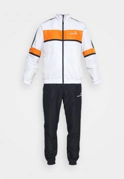 Sergio Tacchini NUSTRAT TRACKSUIT - Tracksuit - Dark Blue/orange -Sergio Tacchini Sales c0821dbd2a9a417eb8fb12d05393062e