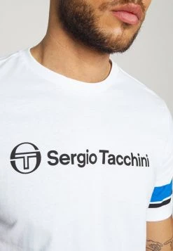 Sergio Tacchini ABELIA - Print T-shirt - Blanc/blue -Sergio Tacchini Sales ccd5efdf1f7a4c268e242eafd7fb760f