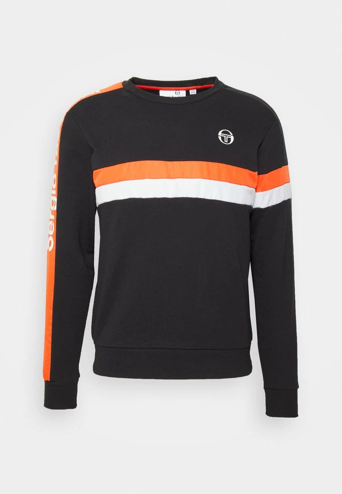Sergio Tacchini FASCIA - Sweatshirt - Black/flash Orange 5 Sergio Tacchini FASCIA - Sweatshirt - Black/flash Orange - Image 5