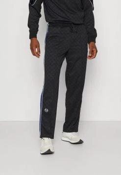 Sergio Tacchini AZIE TRACK PANT - Tracksuit Bottoms - Anthracite/night Sky