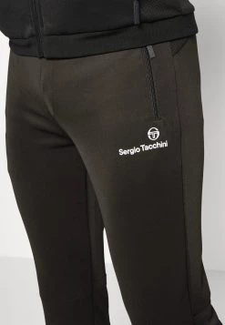 Sergio Tacchini DONET PANTS - Tracksuit Bottoms - Black/white -Sergio Tacchini Sales d6804e3cdde84c7284b1862dd639212f