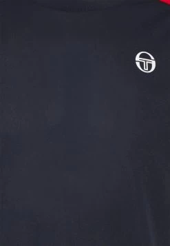 Sergio Tacchini FASCIA - Print T-shirt - Navy/tango Red -Sergio Tacchini Sales d6aac01eed7448d6aab7f5defa46ff06