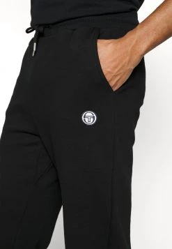 Sergio Tacchini ALEXEI TRACKPANT - Tracksuit Bottoms - Black -Sergio Tacchini Sales d94a44e2fddb445d95a8576dc9566f1e